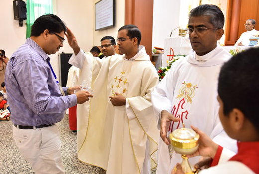 Nativity feast celebrated